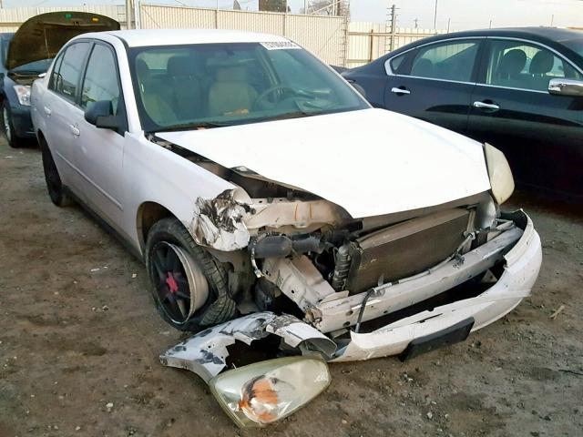 1G1ZT54885F119584 - 2005 CHEVROLET MALIBU LS WHITE photo 1