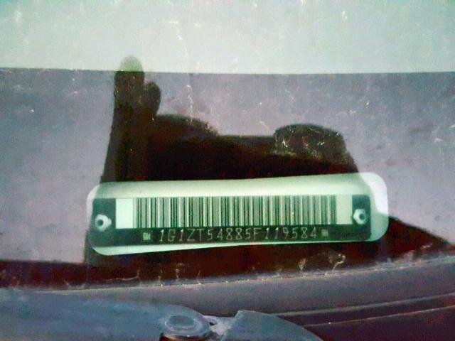 1G1ZT54885F119584 - 2005 CHEVROLET MALIBU LS WHITE photo 10