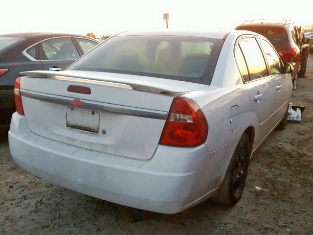 1G1ZT54885F119584 - 2005 CHEVROLET MALIBU LS WHITE photo 4