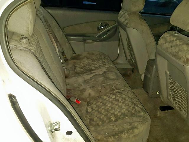1G1ZT54885F119584 - 2005 CHEVROLET MALIBU LS WHITE photo 6