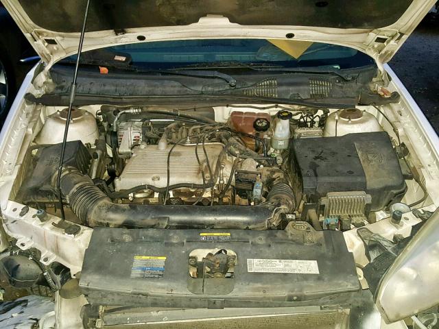 1G1ZT54885F119584 - 2005 CHEVROLET MALIBU LS WHITE photo 7