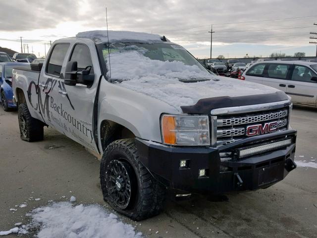 1GT424C83BF237828 - 2011 GMC SIERRA K35 SILVER photo 1