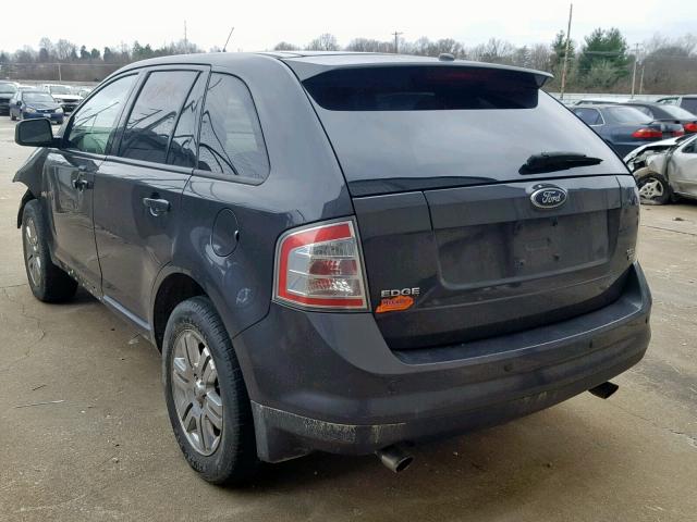 2FMDK49C07BA99696 - 2007 FORD EDGE SEL P SILVER photo 3