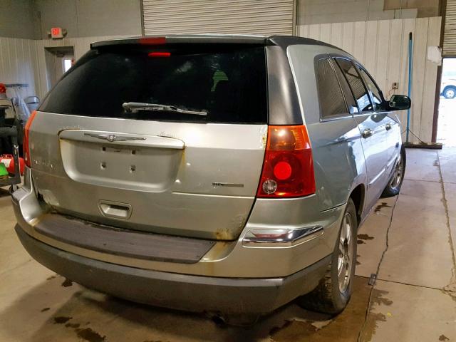 2C8GF68474R514154 - 2004 CHRYSLER PACIFICA GRAY photo 4