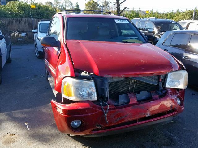 1GKDT13SX32339583 - 2003 GMC ENVOY RED photo 1