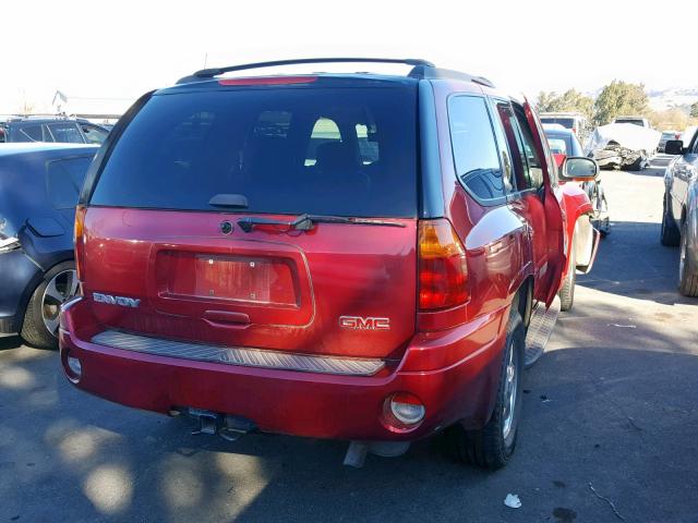 1GKDT13SX32339583 - 2003 GMC ENVOY RED photo 4