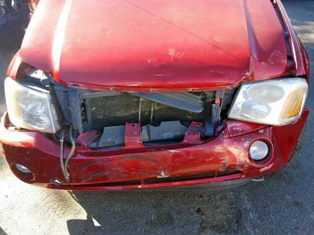 1GKDT13SX32339583 - 2003 GMC ENVOY RED photo 9