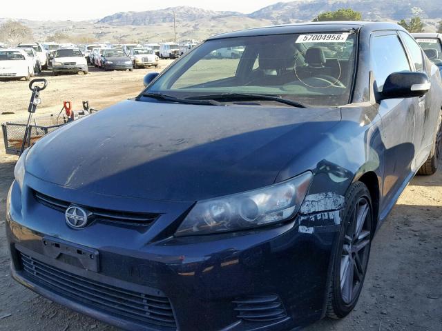 JTKJF5C77B3009331 - 2011 TOYOTA SCION TC 黑色 照片 2