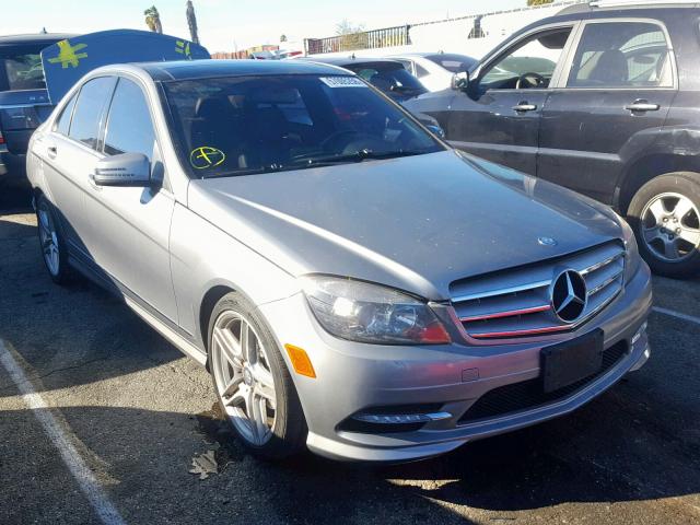 WDDGF5EB8BR179428 - 2011 MERCEDES-BENZ C300 GRAY photo 1