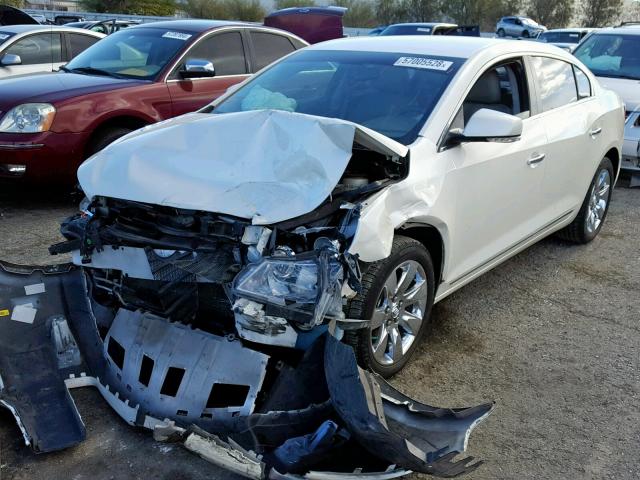 1G4GC5ED9BF129283 - 2011 BUICK LACROSSE C BEIGE photo 2