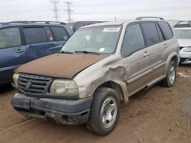 JS3TX92V834103347 - 2003 SUZUKI XL7 PLUS TAN photo 2