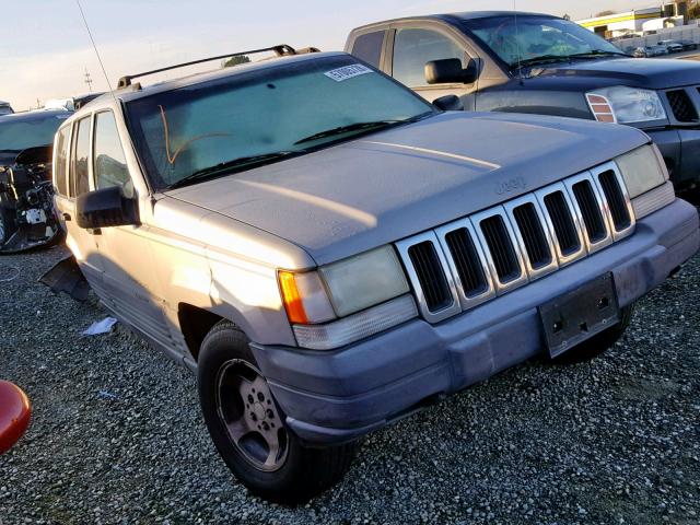 1J4GZ58S1TC294481 - 1996 JEEP GRAND CHER GRAY photo 1