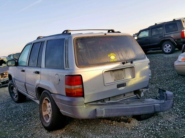 1J4GZ58S1TC294481 - 1996 JEEP GRAND CHER GRAY photo 3