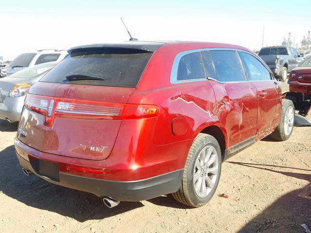 2LMHJ5FK3JBL00962 - 2018 LINCOLN MKT RED photo 4