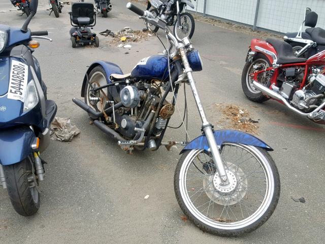 4EMRL1T24XN120208 - 1999 HARLEY-DAVIDSON MOTORCYCLE BLUE photo 1