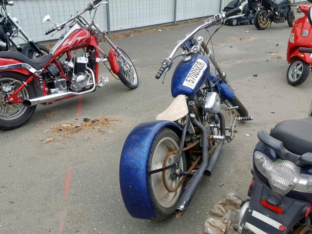 4EMRL1T24XN120208 - 1999 HARLEY-DAVIDSON MOTORCYCLE BLUE photo 4