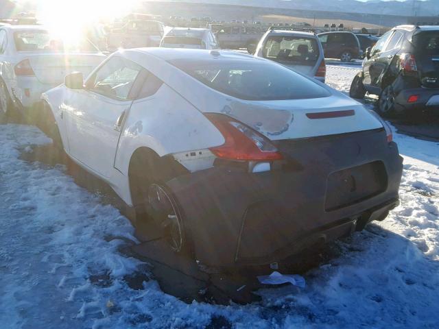 JN1AZ44E39M400098 - 2009 NISSAN 370Z WHITE photo 3