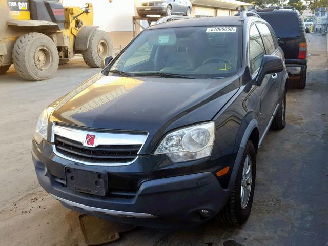 3GSCL33P28S720200 - 2008 SATURN VUE XE BLACK photo 2