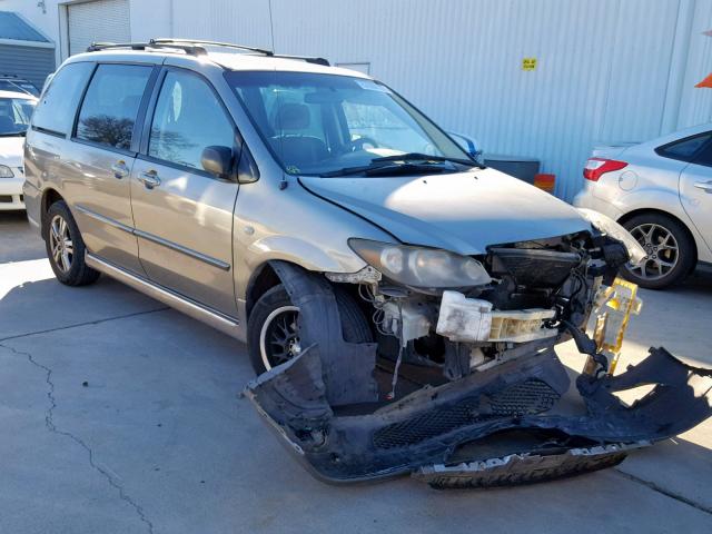 JM3LW28A560563209 - 2006 MAZDA MPV WAGON BEIGE photo 1