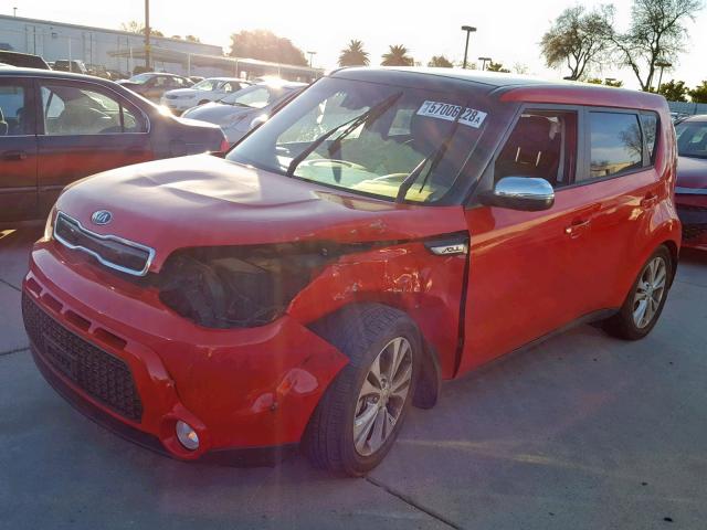 KNDJX3A5XG7870836 - 2016 KIA SOUL ! RED photo 2