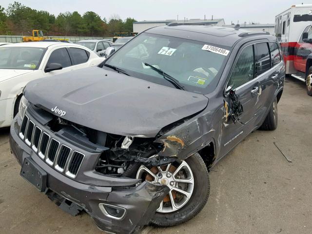 1C4RJFBG7GC415343 - 2016 JEEP GRAND CHER BLACK photo 2