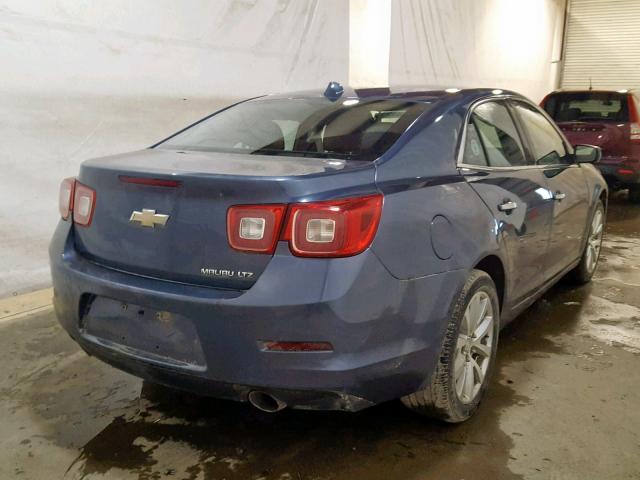 1G11H5SA8DF285803 - 2013 CHEVROLET MALIBU LTZ ლურჯი ფოტო 4