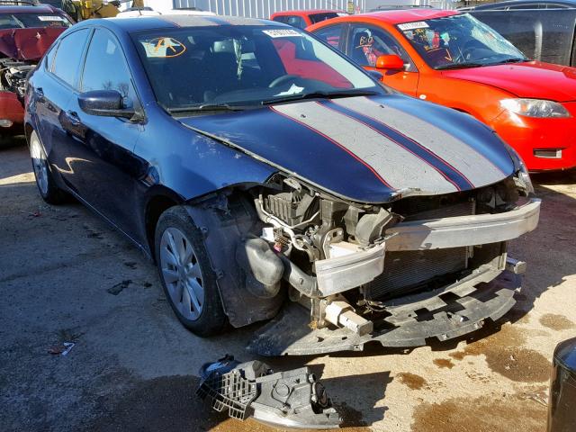 1C3CDFBB8ED883661 - 2014 DODGE DART SXT BLUE photo 1