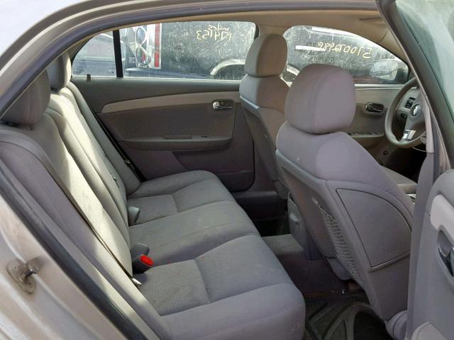 1G1ZG57B38F292154 - 2008 CHEVROLET MALIBU LS 银色 照片 6