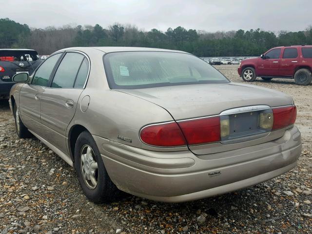 1G4HP54KX14213292 - 2001 BUICK LESABRE CU BROWN photo 3