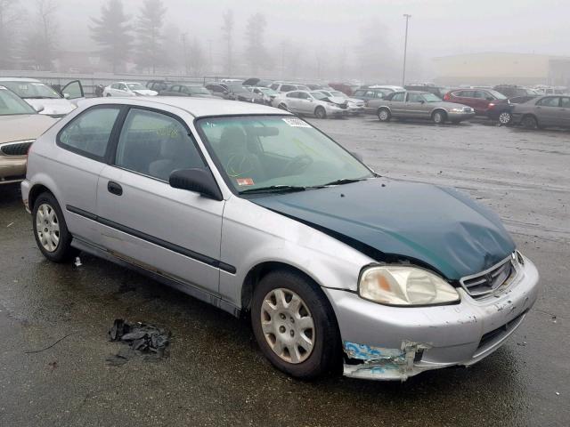 2HGEJ6345XH111154 - 1999 HONDA CIVIC DX SILVER photo 1