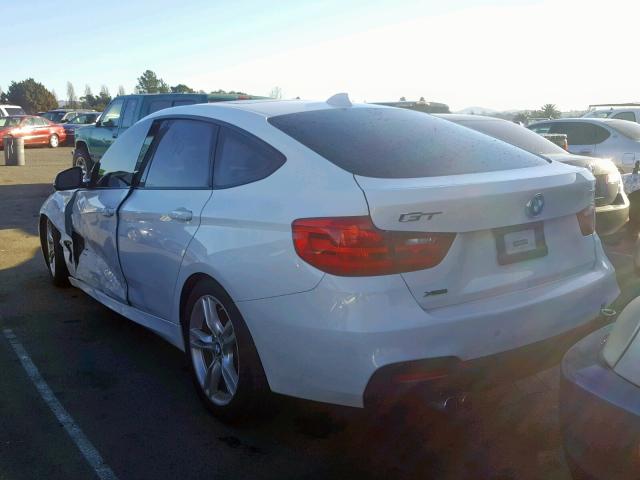 WBA3X5C54ED559626 - 2014 BMW 328 XIGT WHITE photo 3