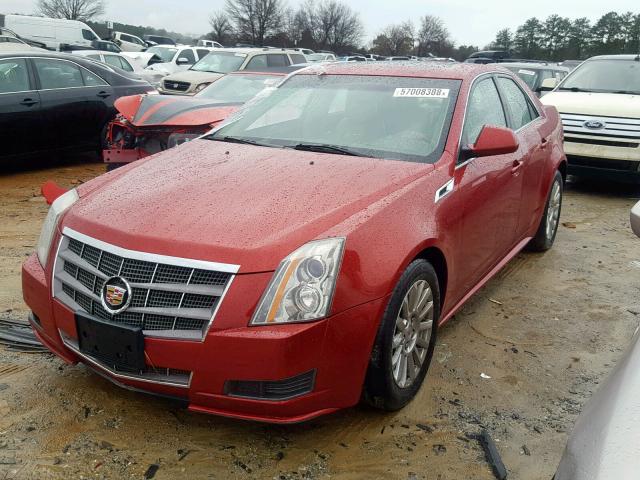 1G6DE5EY2B0133847 - 2011 CADILLAC CTS LUXURY RED photo 2