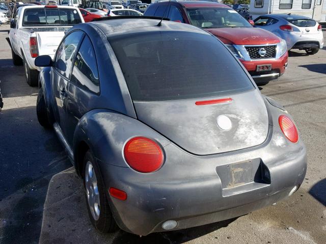 3VWCK21CX3M416339 - 2003 VOLKSWAGEN NEW BEETLE გრაფიტი ფოტო 3