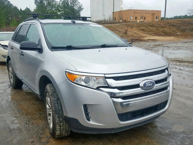 2FMDK4GCXDBA64954 - 2013 FORD EDGE SE SILVER photo 1