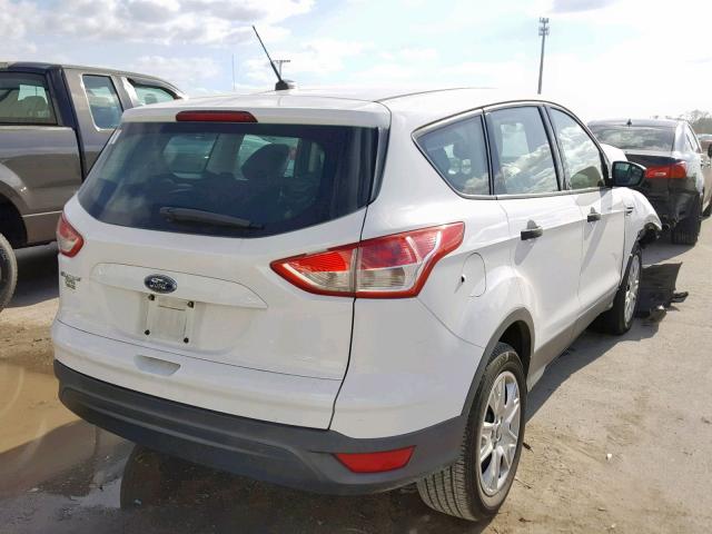 1FMCU0F70DUC48376 - 2013 FORD ESCAPE S WHITE photo 4