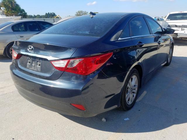 5NPEB4AC8EH918704 - 2014 HYUNDAI SONATA GLS  photo 4