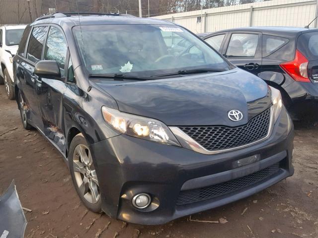 5TDXK3DC2BS112488 - 2011 TOYOTA SIENNA SPO BLACK photo 1