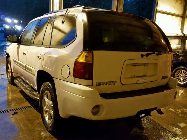 1GKDT13S322365943 - 2002 GMC ENVOY WHITE photo 3