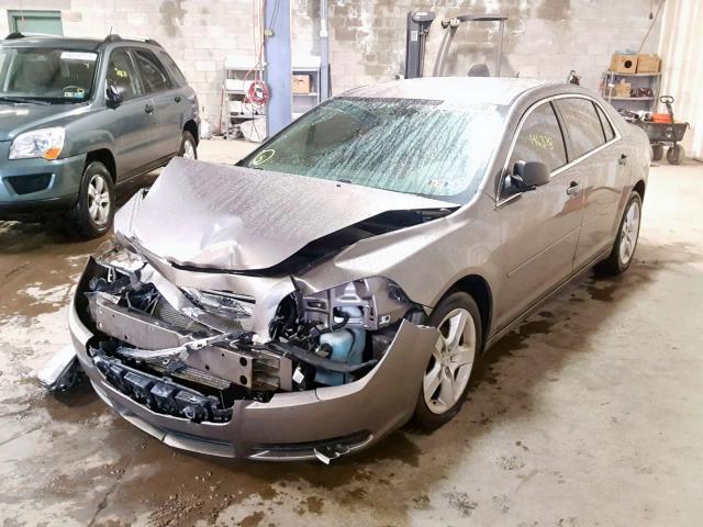 1G1ZB5E19BF317123 - 2011 CHEVROLET MALIBU LS გრაფიტი ფოტო 2