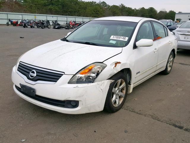 1N4CL21E47C221495 - 2007 NISSAN ALTIMA HYB WHITE photo 2