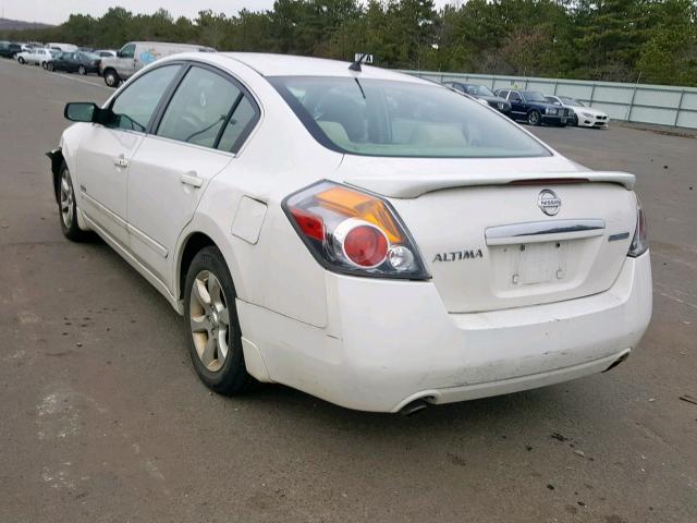 1N4CL21E47C221495 - 2007 NISSAN ALTIMA HYB WHITE photo 3