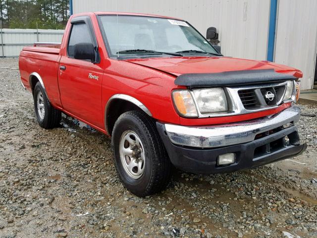 1N6DD21S9YC379279 - 2000 NISSAN FRONTIER X RED photo 1