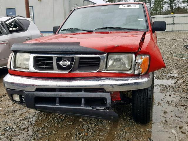 1N6DD21S9YC379279 - 2000 NISSAN FRONTIER X RED photo 9