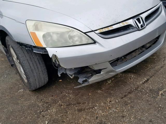 1HGCM56106A085408 - 2006 HONDA ACCORD VAL SILVER photo 9