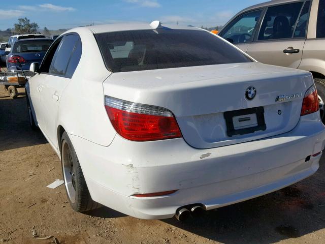 WBANW13578CN55939 - 2008 BMW 535 I WHITE photo 3