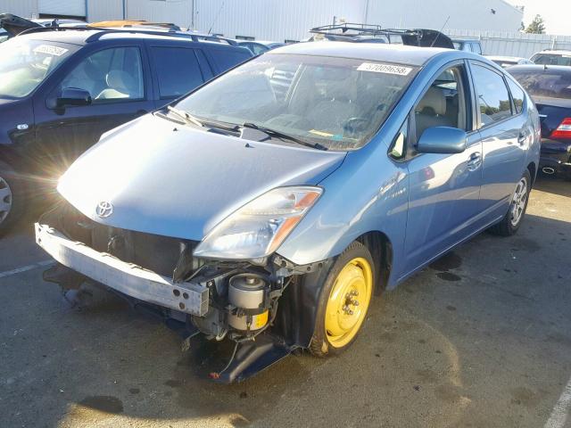 JTDKB20U477666149 - 2007 TOYOTA PRIUS BLUE photo 2