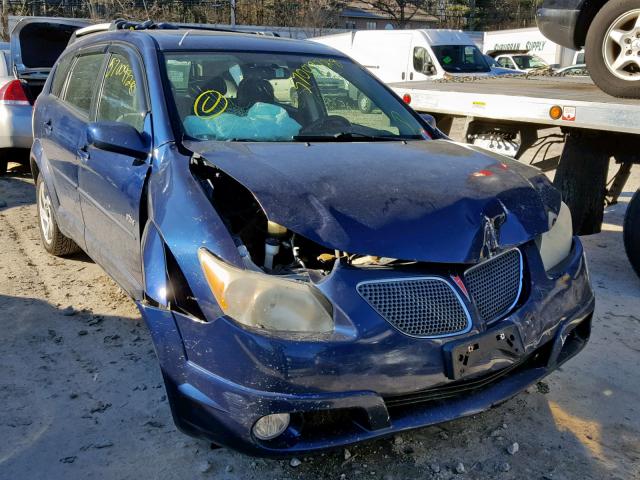 5Y2SL63845Z439340 - 2005 PONTIAC VIBE BLUE photo 1