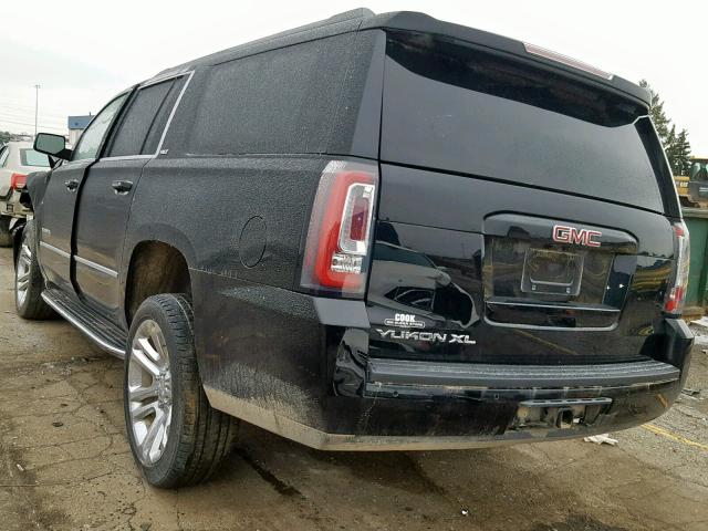 1GKS2GKCXHR291959 - 2017 GMC YUKON XL K BLACK photo 3