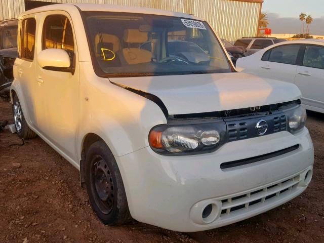 JN8AZ2KR0AT151684 - 2010 NISSAN CUBE BASE WHITE photo 1