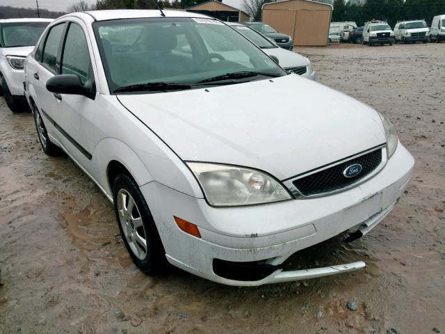 1FAFP34N26W155478 - 2006 FORD FOCUS ZX4 WHITE photo 1